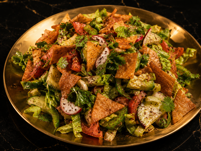 Fattoush Vegetable Salad — Allow 30–60 Min Preparation