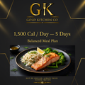 1,500 Cal/Day — 5 Days Meal Plan