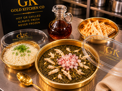 Mloukhiyeh with Chicken & Rice — Order by 9 AM for Lunch | Order by 2 PM for Dinner