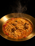 Spaghetti In Tomatoes Sauce with Scotch Fillet Premium Beef