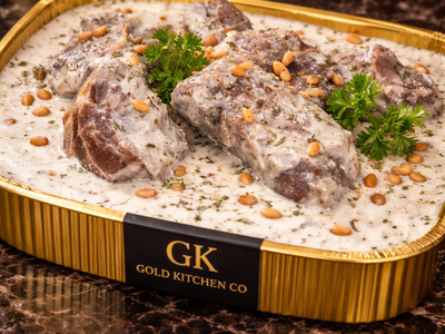 Tender Cook Lamb Shank w Yogurt & Pine Nuts, Served w Rice (Pre-Order | 24 Hours' Notice Required)