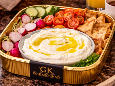 Labneh (Creamy Yogurt) Plate — Allow 30–60 Min Preparation