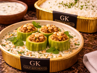 Zucchini With Meat Cooked in Yogurt/Tomato & Rice — Koussa (Pre-Order | 24 Hours' Notice Required)