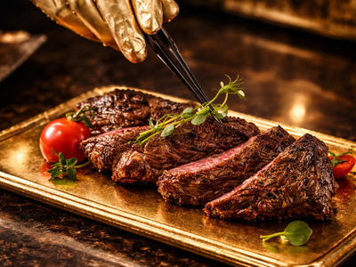 Grilled Premium Beef Scotch Fillet Steak — Extra Protein — Allow 30–60 Min Preparation
