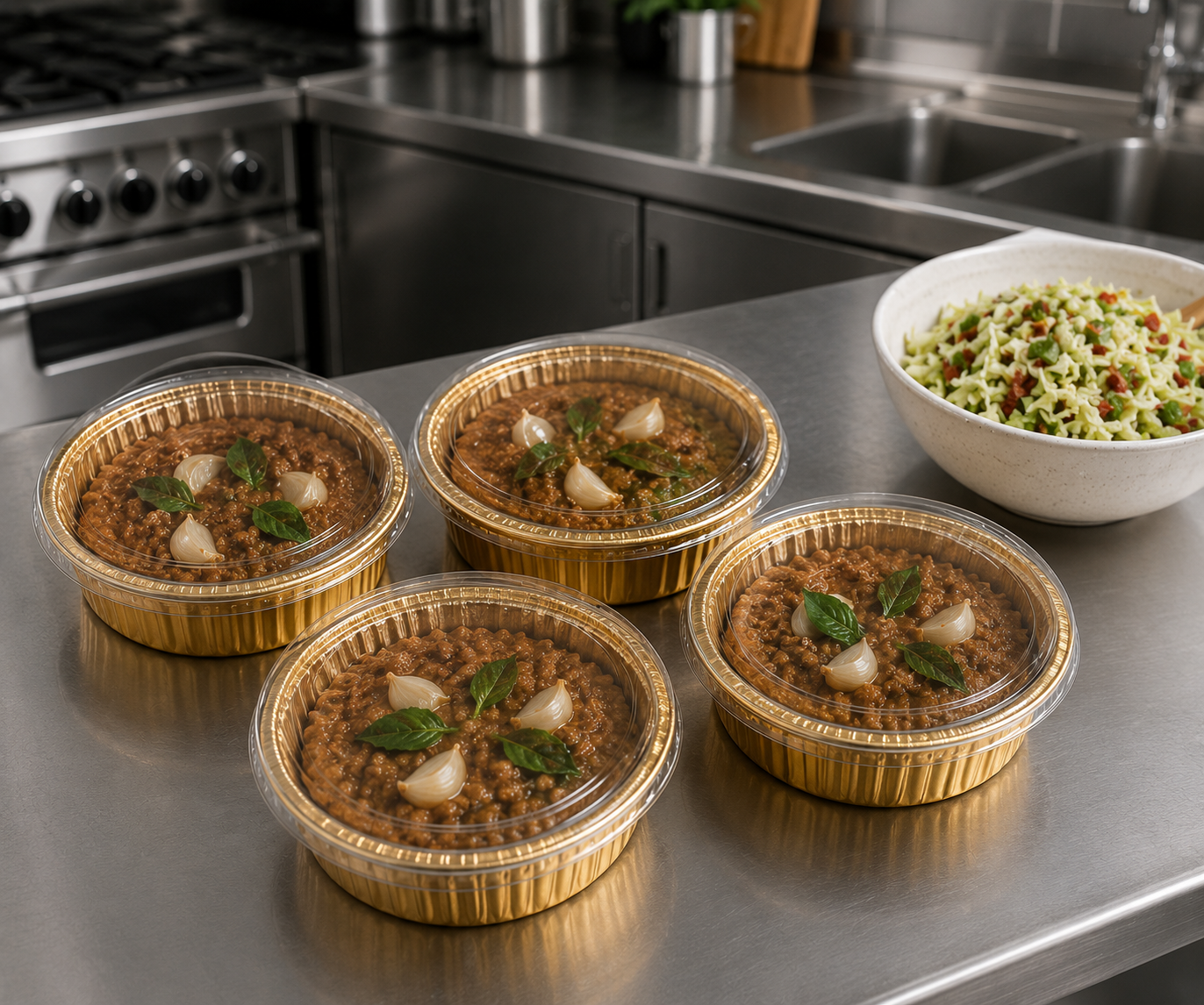 cooked Lentil & Rice w Caramelised Onion (Mjadara)