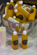 Fresh Orange Passion Fruit / Orange Mango / Slim Grin Juice/ Seasonal Fruits