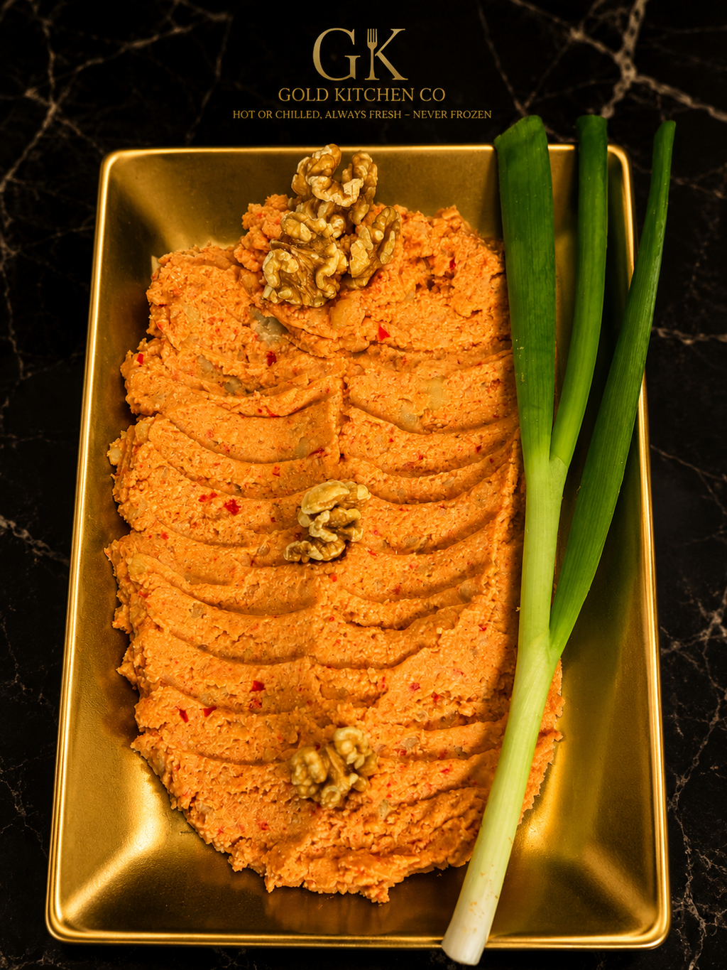 Vegetarian potatoes kebbe (Potato, Capsicum, Walnuts & Mint)