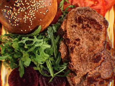 Gold Kitchen Premium Beef Scotch Fillet Toasted Delicious Healthy Sandwich — Allow 30–60 Min Preparation