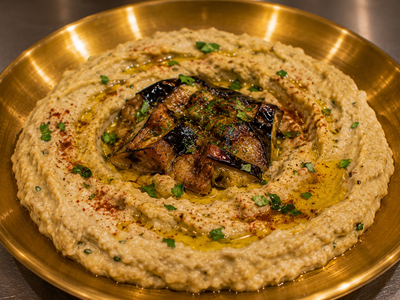 Baba Ghannouj (Smoked Eggplant Dip)
