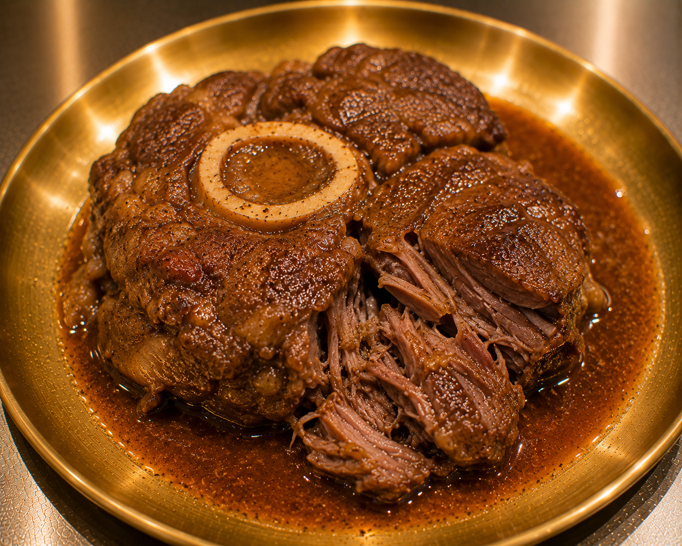 Slow Cooked Osso Bucco