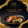 Gold Kitchen Co Balanced Meal Plan — Approximately 2,200 Calories Per Day — 5 Days