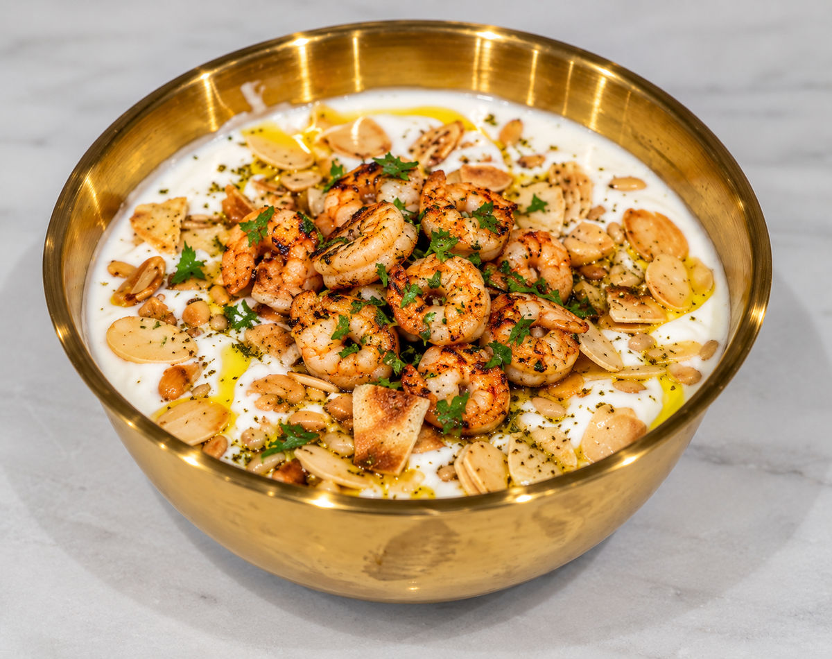 Prawns Fatteh