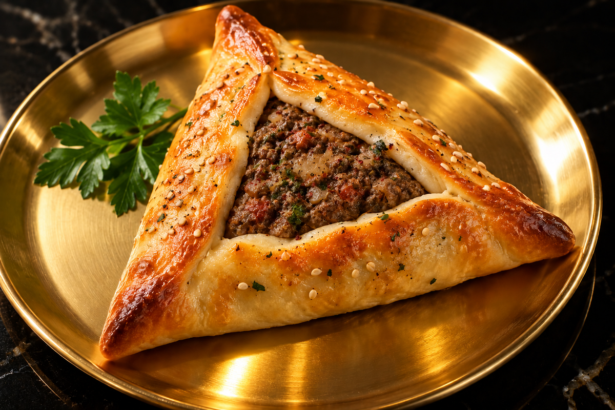 Meat Pastry grilled