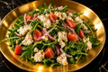 Shanklish rocket salad