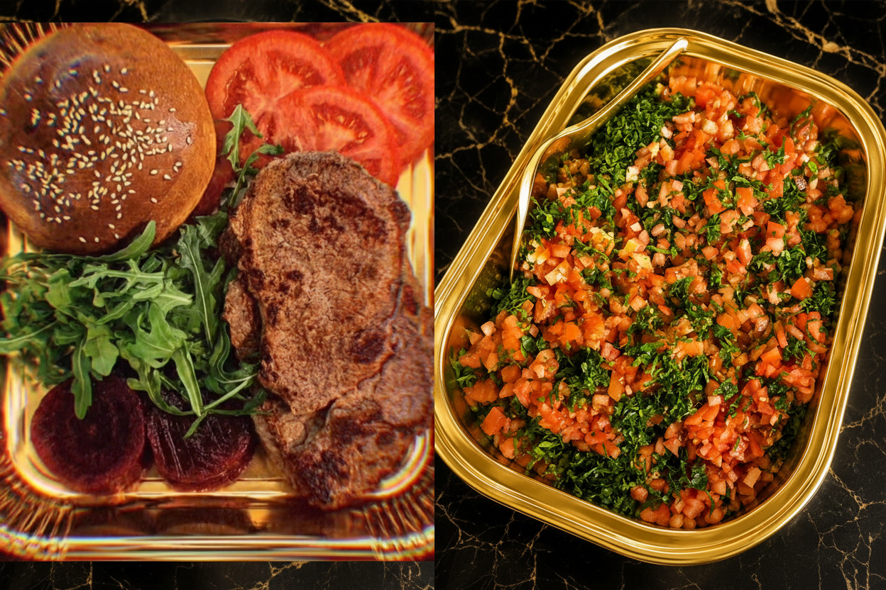 Steak Sandwich + Tabbouleh Combo
